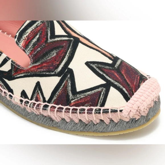 New Salvatore Ferragamo Sue Espadrille Flat Size 6.5 - Picture 15 of 16